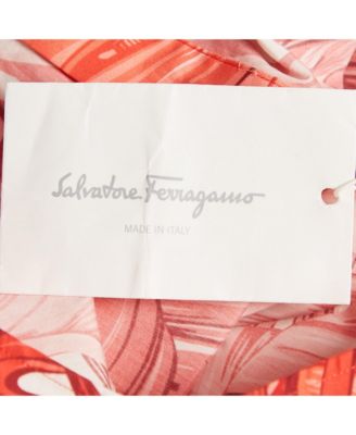 Women's Tropical Print Cotton Shirt