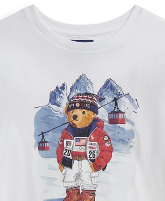 Girls' 7-16 Team Bear T-Shirt