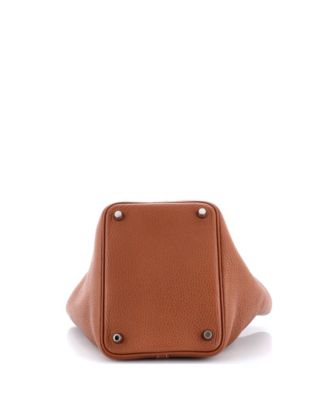 Pre-Owned HERMES PM Picotin Lock Bag Clemence