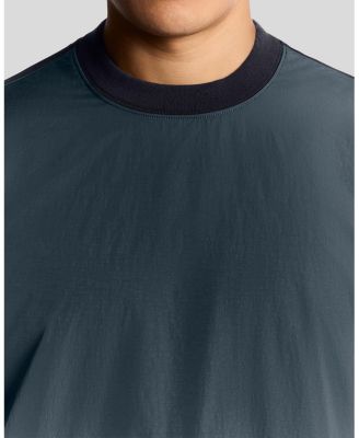 Men's Half Raglan Hybrid Long Sweatshirt.