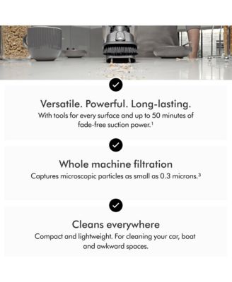 Car+Boat Handheld Vacuum | Silver