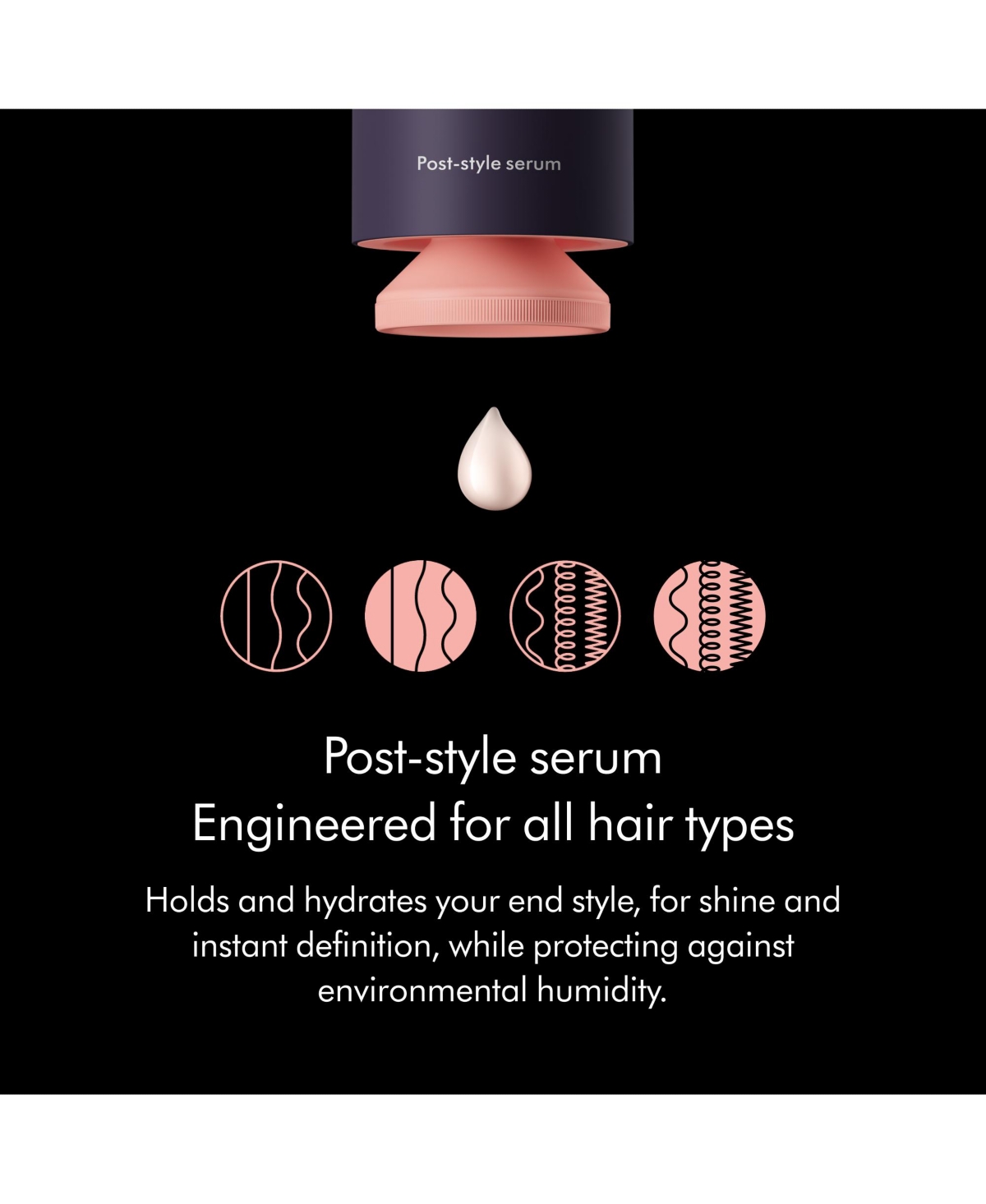 Dyson Chitosan Post-style serum, Travel mini 30mL