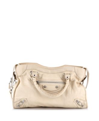 Medium City Giant Studs Bag Leather