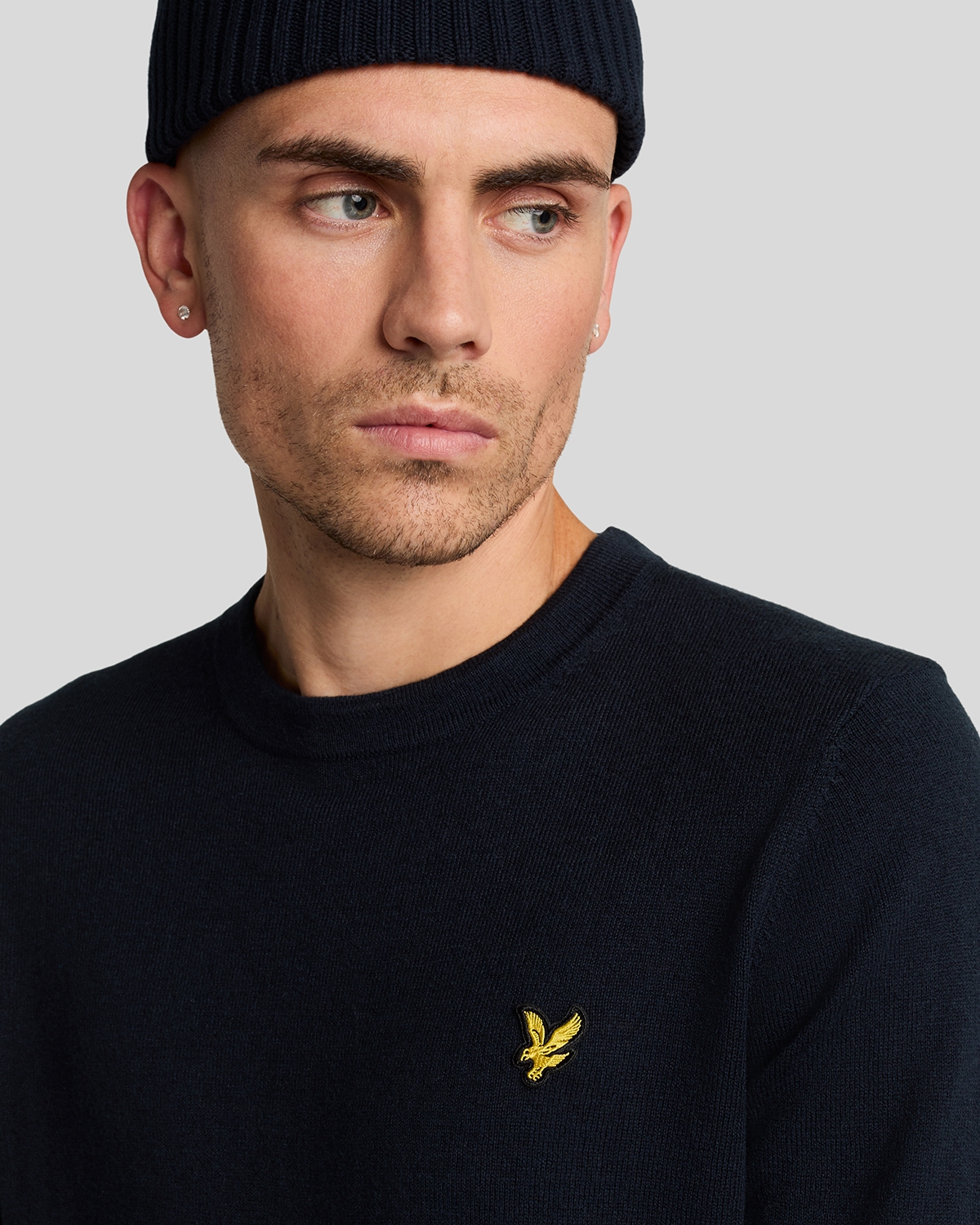 Lyle & Scott Men's Cotton Merino Crew Neck Sweater