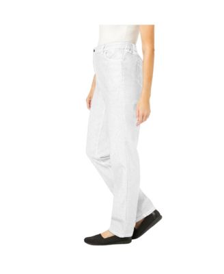 Women's Within Tall Perfect All-Cotton Back-Elastic Denim Jeans