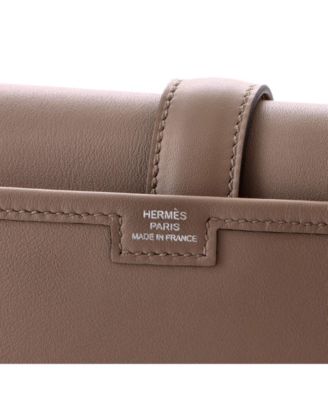 Pre-Owned HERMES 29 Jige Elan Clutch Swift