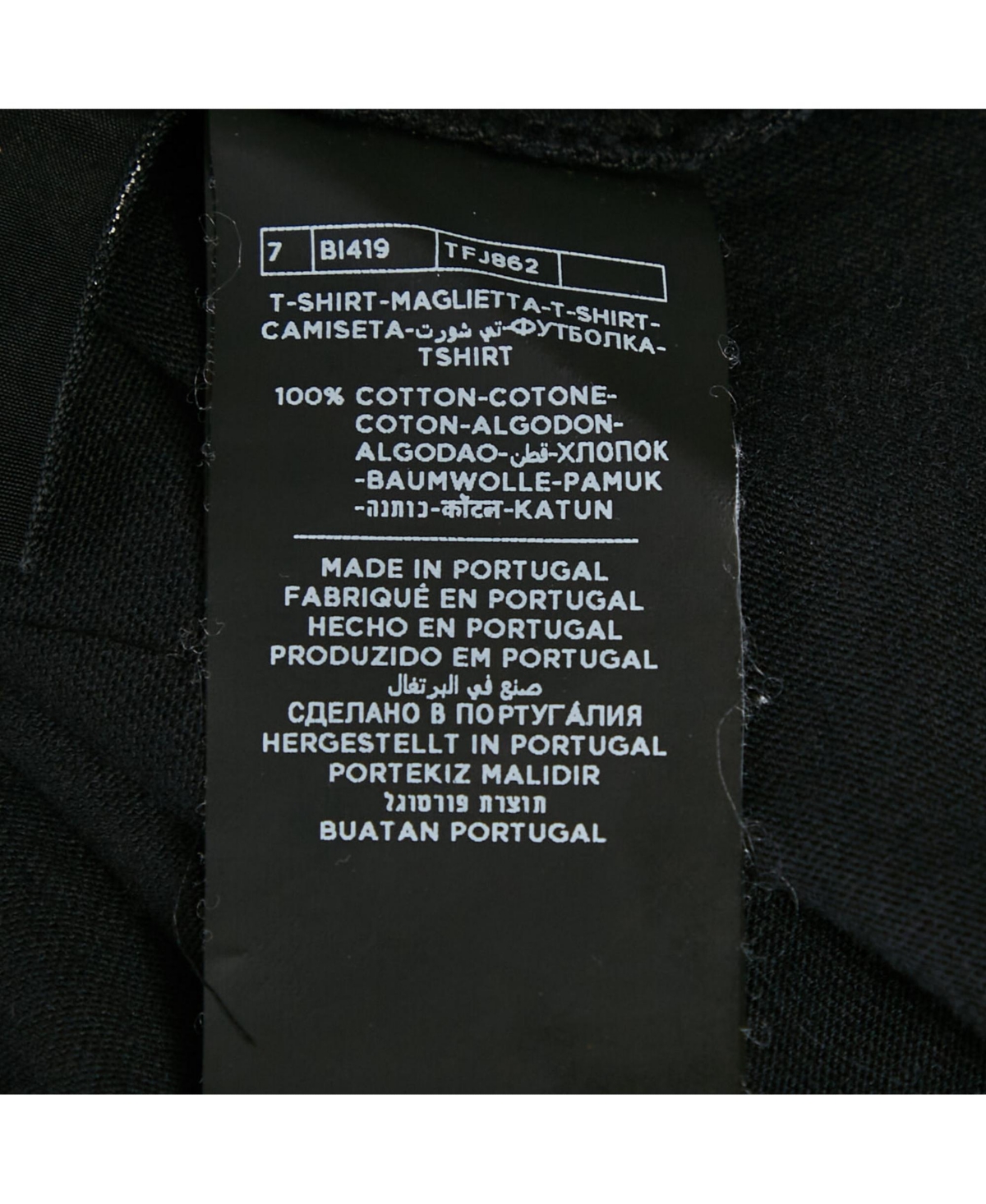 Pre-Owned Tom Ford Men's Black Cotton Knit Front Pocket Crew Neck T-Shirt