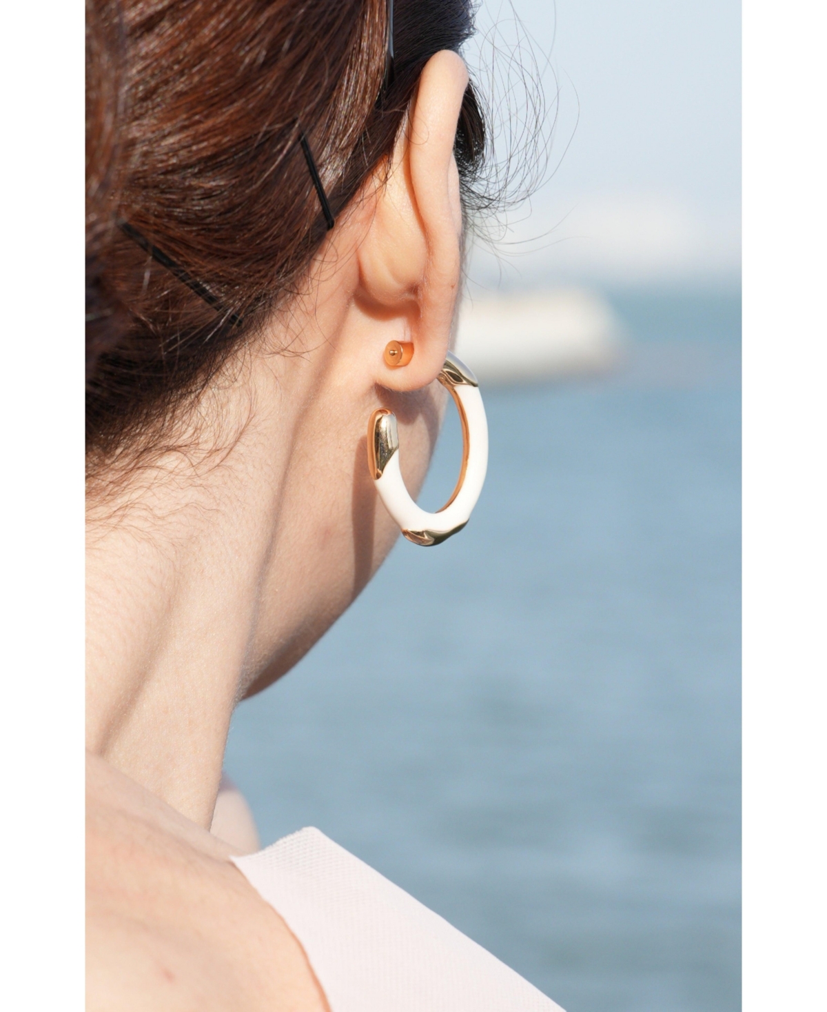 Retro Chic Time Ripples Earrings
