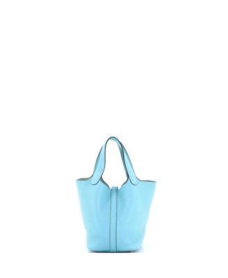 Pre-Owned HERMES PM Picotin Lock Bag Clemence