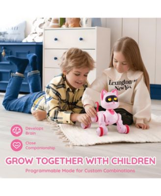 Programmable RC Robot Cat with Touch Control & Interactive Movements