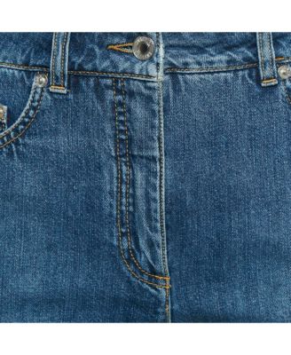 Women's Couture Blue Denim Shorts