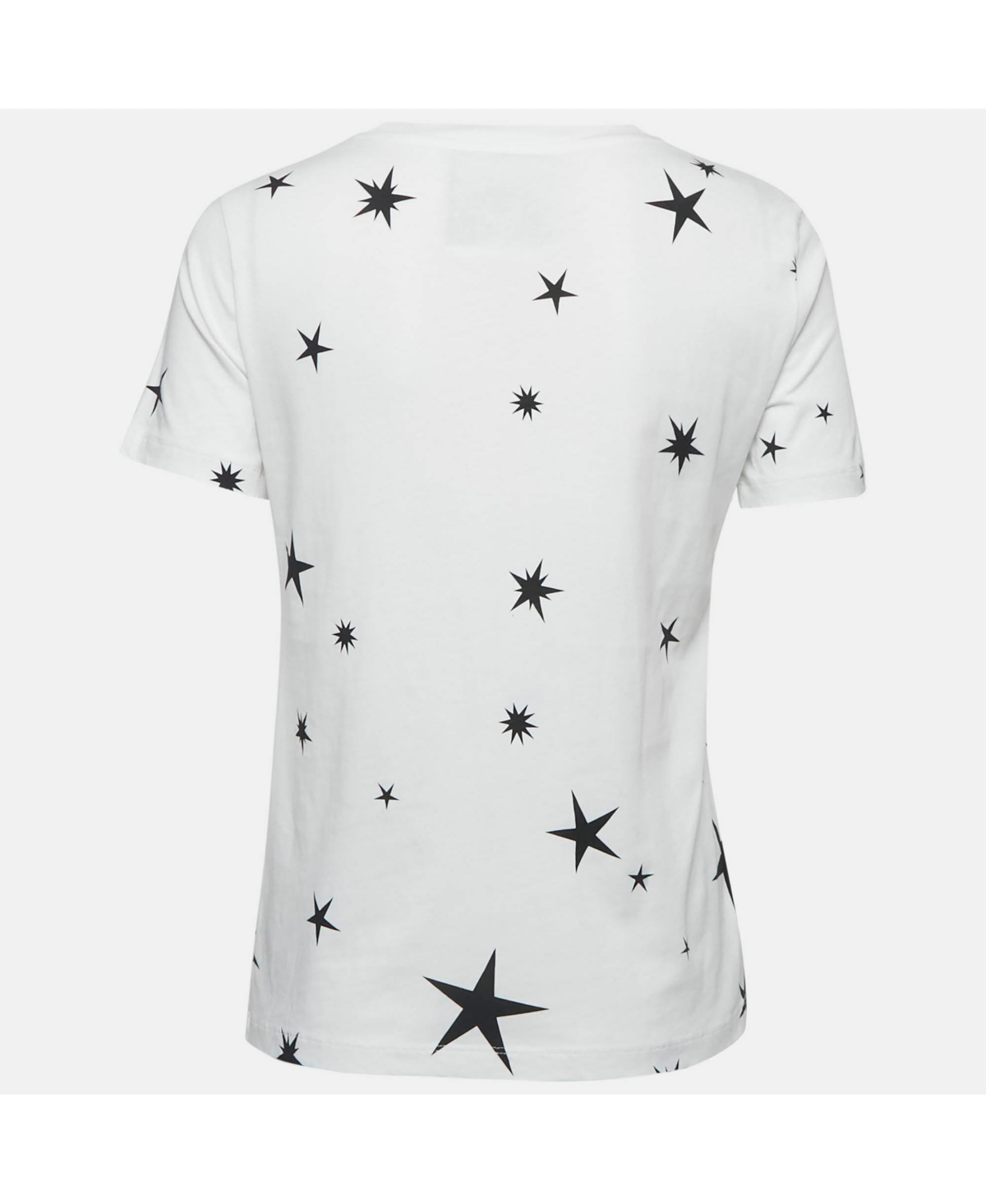 Pre-Owned Moschino Women's Couture Cotton Printed Crew Neck T-Shirt