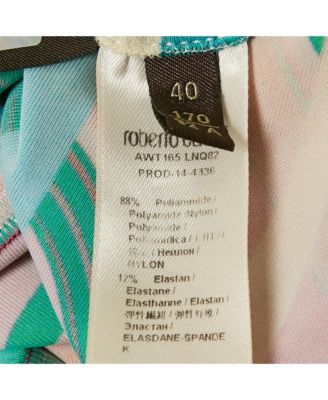 Women's Pink Printed Jersey Mini Dress