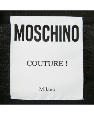 Men's Couture Black Jersey Crew-Neck T-Shirt