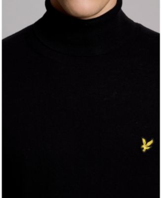 Men's Cotton Merino Turtleneck Sweater