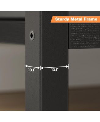 6 Tier Narrow Bookcase Tall Skinny Bookshelf Rustic Corner Shelf Small Bookshelves Industrial Bookcase for Bedroom, Living Room, Home Office