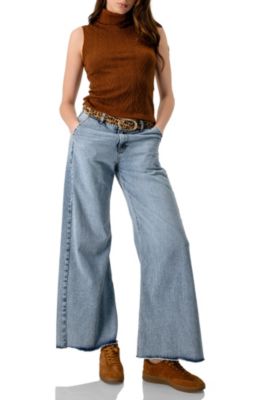 Women's High Neck Sleeveless Knit Top