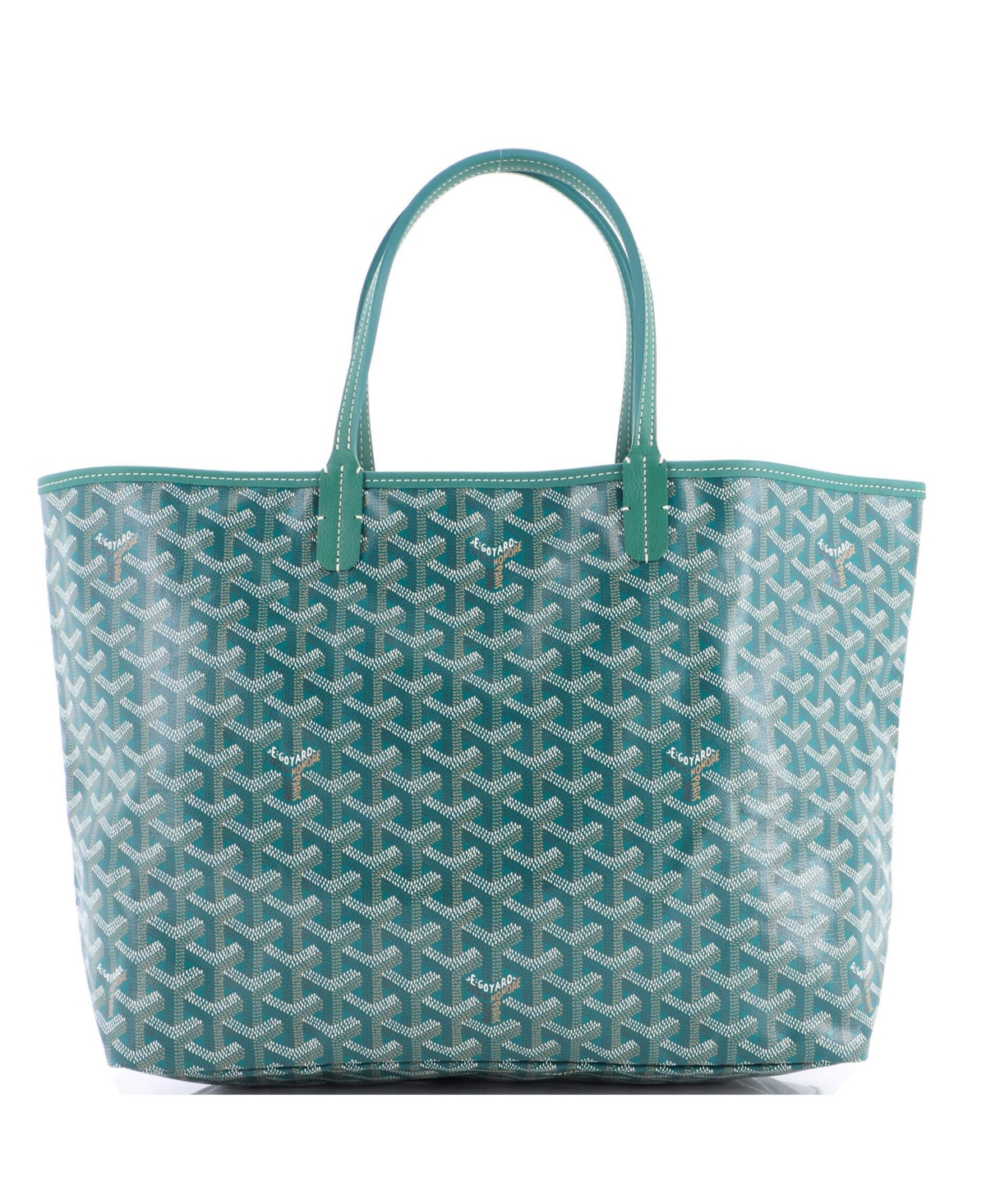 Pre-Owned Goyard Pm Saint Louis Tote Coated Canvas