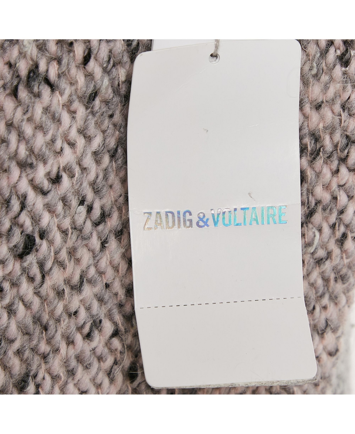 Pre-Owned Zadig & Voltaire Women's Grey Knit Open Front Cardigan