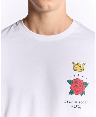 Men's Rose And Crown Graphic T-shirt