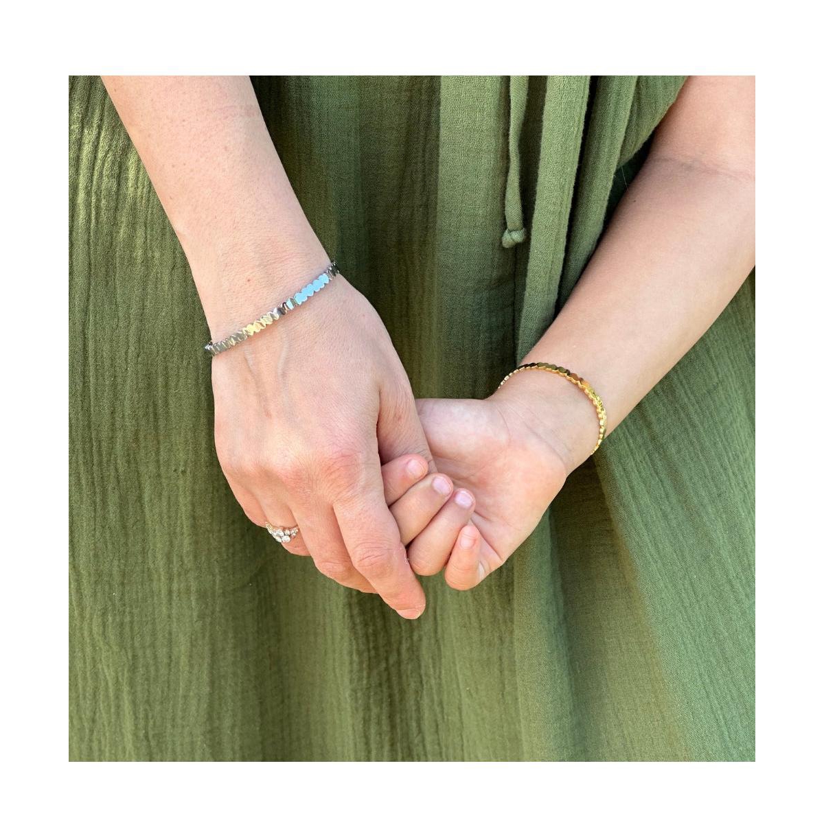 Mantra Ily Heart Bracelet Silver / Adult