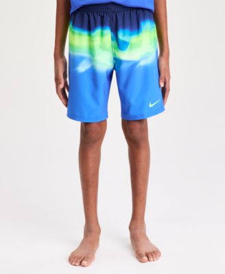 Boys' 8-20 Fade Ombre Print Swim Trunks