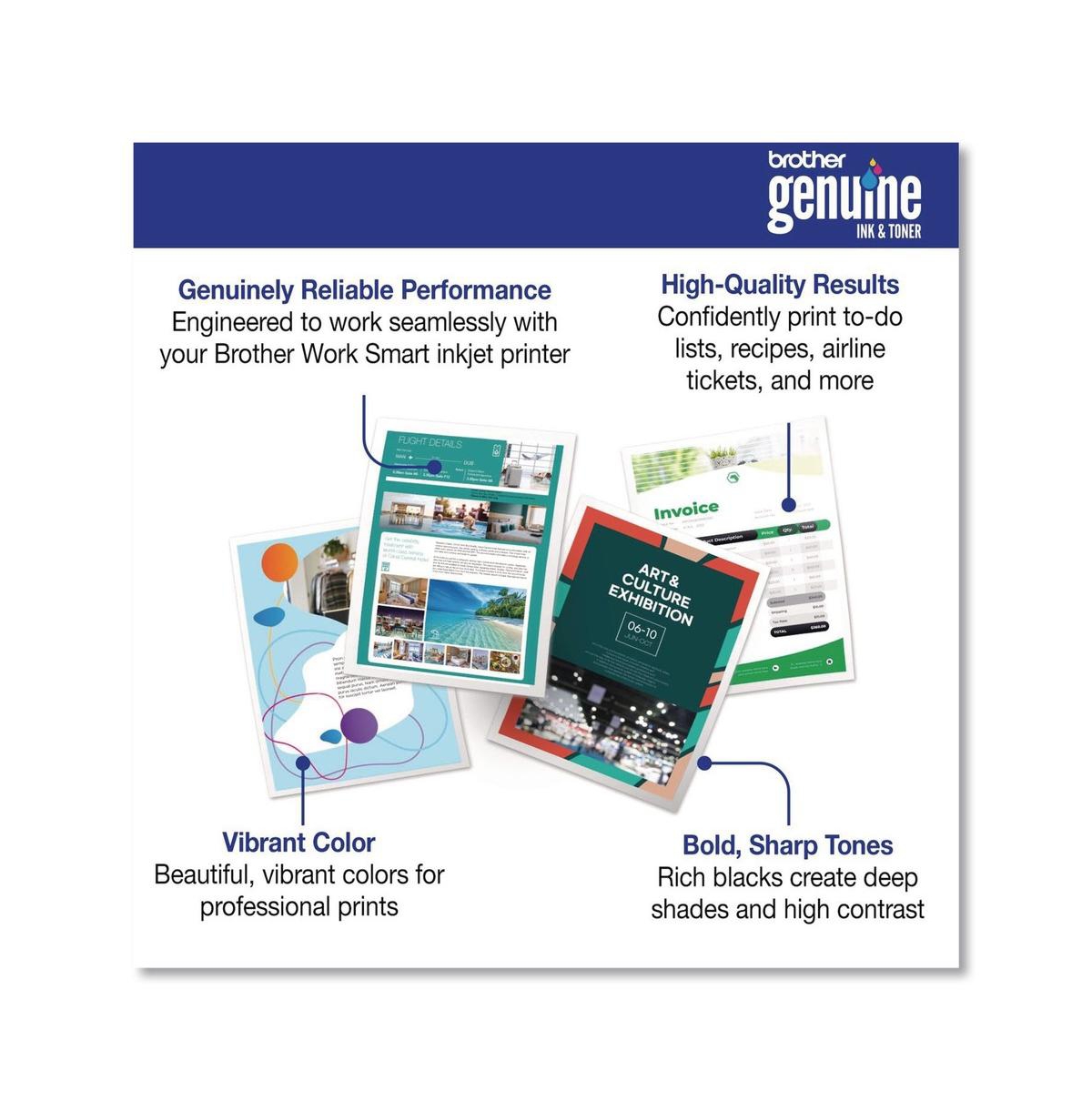 Brother LC501XL2PKS 500 Page-Yield High-Yield Ink - Black (2/Pack