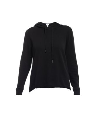 Women's Hi Lo Lace Hem Hoodie