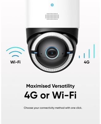 Security 4G LTE Solar Cam S330 with Wi-Fi