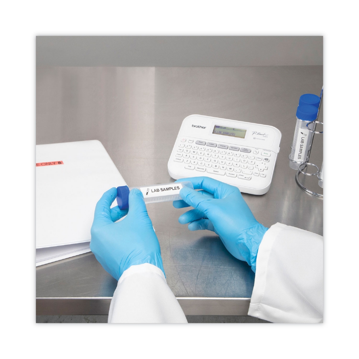 Brother P-Touch Pt-D410 8.9 in. x 3.9 in. x 12.3 in. 20 mm/s Advanced Connected Label Maker