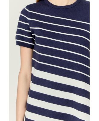 Women's Multi Stripe Mini Dress