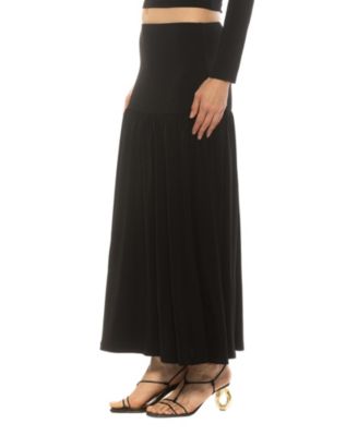 Women's Lia Shirred Maxi Skirt