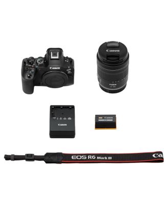EOS R6 Mark III Mirrorless Camera with RF 24-105mm f/4-7.1 IS STM Lens