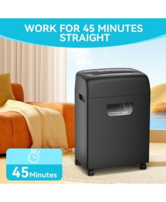 18-Sheet P-4 Heavy Duty Paper Shredder with 5.28 Gallon Pullout Bin, Ultra Quiet