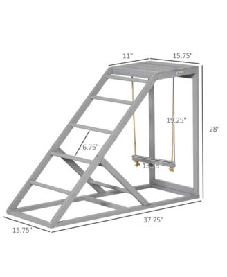 Chicken Activity Play Chicken Coop Toy Hen Accessory w/ Platform