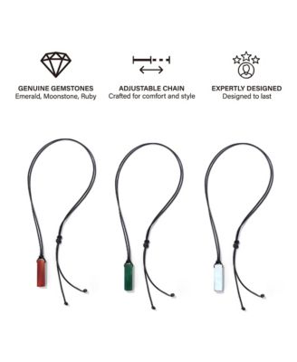 Zen Luxury Wellness Bundle: Trinity Gemstone Necklace Set, Ultrasonic Aroma Diffuser & Essential Oils Trio