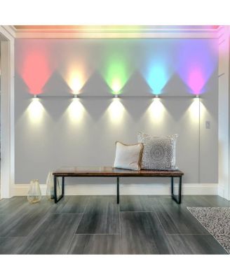  12 Ft Two-Sided Multi-Position Indoor Sconce Smart Lights