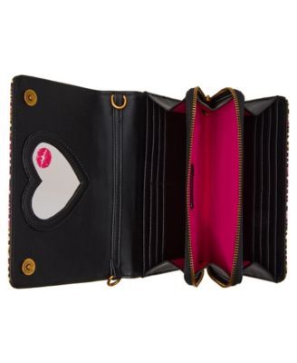 Leopard Floral Crossbody Bag