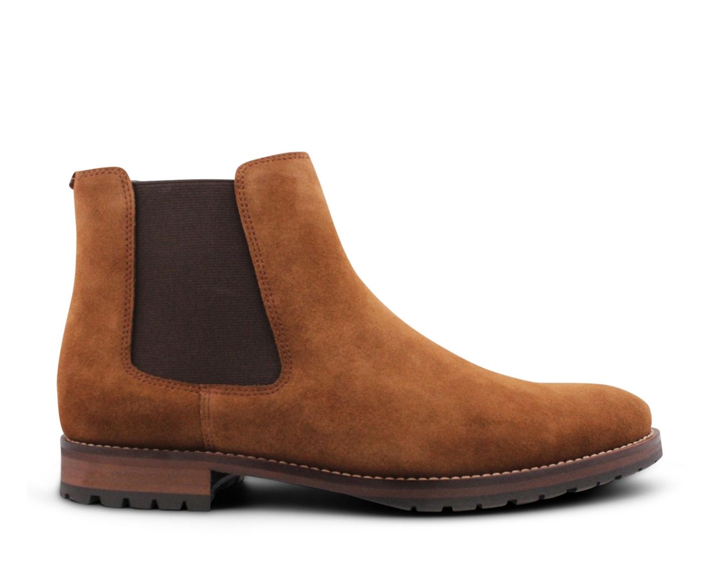 Мужские ботинки Blake McKay Men s Davidson Fashion Dress Casual Chelsea, цвет: Табачный замшевый — фото 2