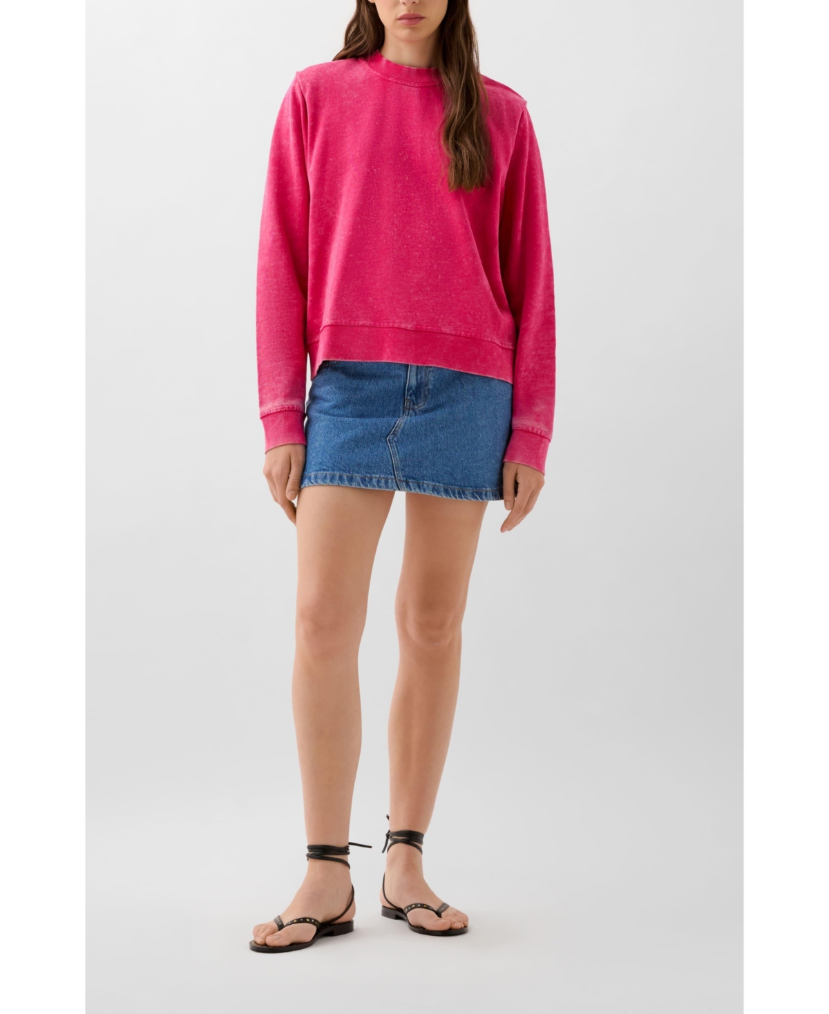 Scalpers Women's Padded Marble Sweater