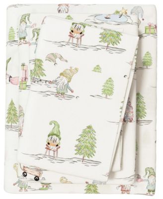 Ultra-Soft Turkish Cotton Flannel Holiday Print Sheet Set