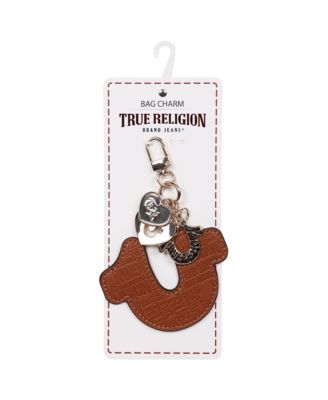 Embossed Horseshoe Bag Charm