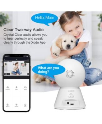 E6 Indoor Wi-Fi Security Camera, 1080p HD, Pan & Tilt, Night Vision, 2-Way Audio, Motion Alerts