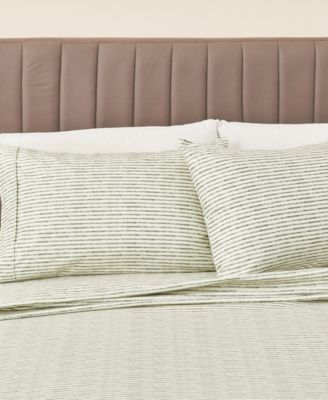 Linery and Co. Ultra-Soft Striped Brushed Microfiber Sheet Set