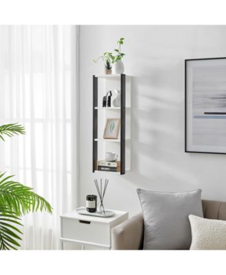 Recife Vertical Three-Tier Cube Wall Shelf