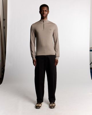 Men's Eagle Merino Quarter Zip Sweater