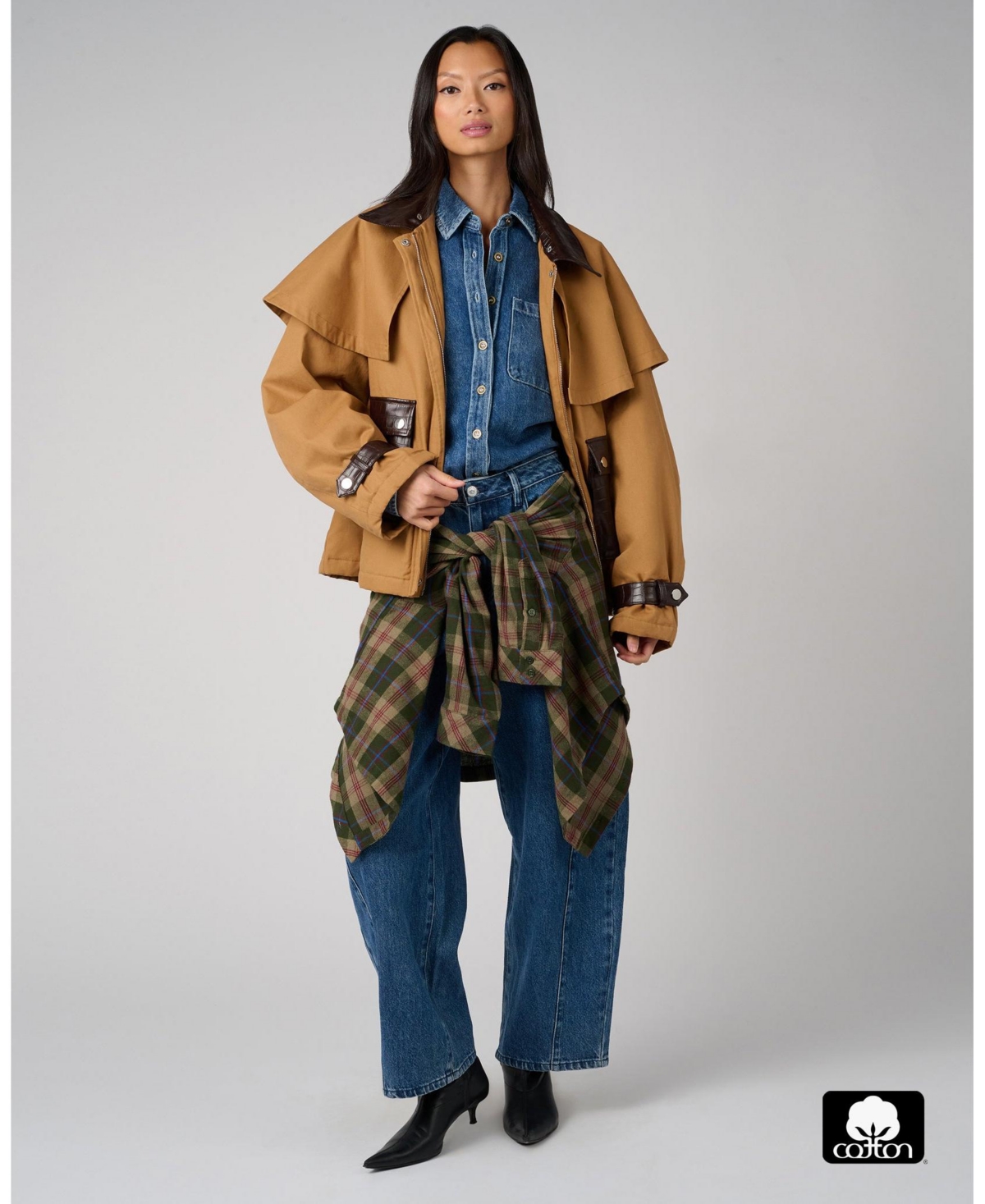 WeWoreWhat Women's Boxy Boyfriend Overshirt