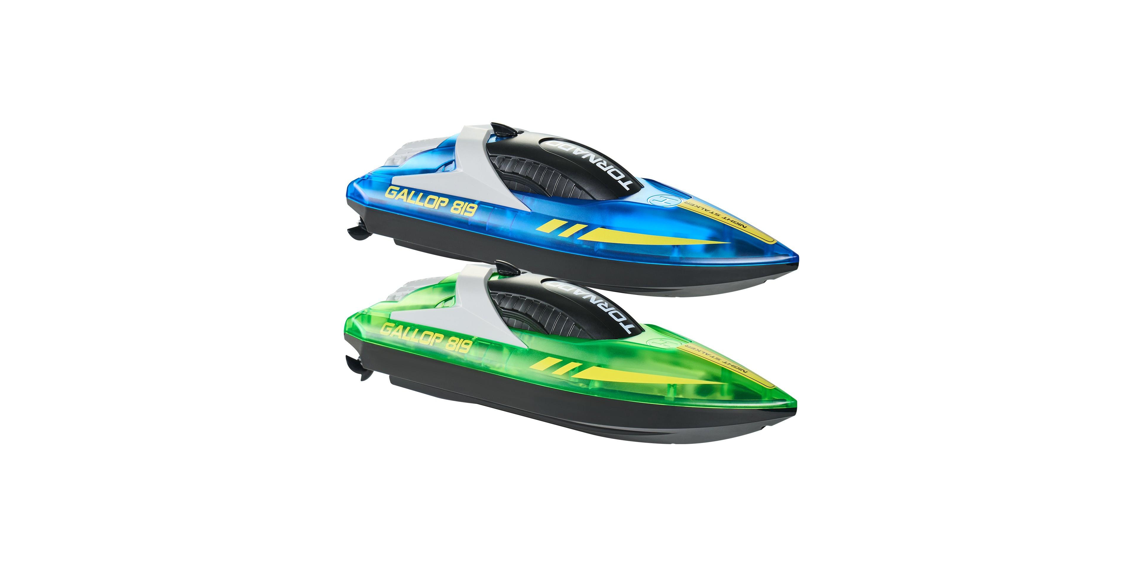 Hongge Remote Control Speed Boat for Kids with Dual Motors and Long Battery Life