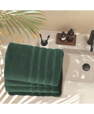 Luxury Soft & Absorbent 100% Ring Spun Cotton Bath Towels for Bathroom, Shower, Spa - 4 Piece Bath Towel Set