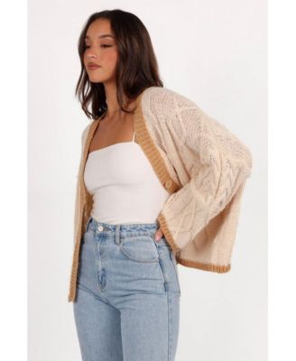 Women's Zina Contrast Cardigan